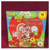 The World Of Strawberry Shortcake 1980 LP Record The World Of Strawberry Shortcake 1980 LP Record