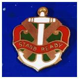 Vintage Military Insignia Pin Vintage Military Insignia Pin