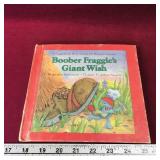 Boober Fraggle's Giant Wish 1986 Childrens Book Boober Fraggle's Giant Wish 1986 Childrens Book