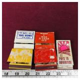 Lot Of 5 Novelty Matchbooks Lot Of 5 Novelty Matchbooks