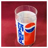 Pepsi Drinking Glass (5 3/4' Tall) Pepsi Drinking Glass (5 3/4' Tall)