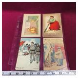 Lot Of 4 Antique Postcards Lot Of 4 Antique Postcards