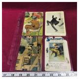 Lot Of 4 Vintage Postcards Lot Of 4 Vintage Postcards