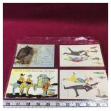 Lot Of 4 Vintage Postcards Lot Of 4 Vintage Postcards