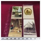 Lot Of 4 Antique Postcards Lot Of 4 Antique Postcards