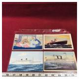 Lot Of 4 Vintage Postcards Lot Of 4 Vintage Postcards