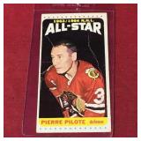 1964-65 Topps Pierre Pilote NHL Tallboy Card
