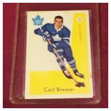 1959-60 Parkhurst Carl Brewer NHL Rookie Card