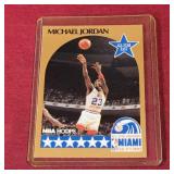 1990 NBA Hoops Michael Jordan Basketball Card