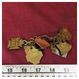 Lot Of 7 1940's-50's Veterinarian Dog Tags