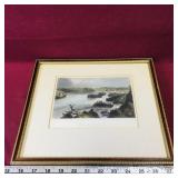 W.H. Bartlett Falls On The St. John River Print