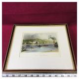 W.H. Bartlett Goveror's House Fredericton Print