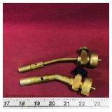 Lot Of 2 Brass Torch Attachments