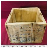 Vintage Wooden Crate (6' x 7 1/4' x 7 1/2')