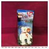 1999 Ty 'Maple' Beanie Bear (Sealed)