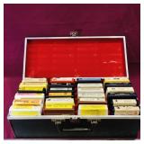 Case Of 24 Assorted 8-Track Music Cassettes