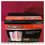 Snap-On 4-Piece Drinkware Set In Box
