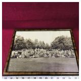 Framed Sussex Group Vintage Photograph