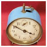 Vintage Silver Bell Alarm Clock