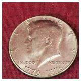 1976 United States Half-Dollar Coin