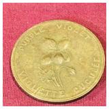 New Brunswick Purple Violet Coin (Vintage)