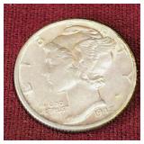 1942 United States Dime Coin