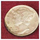 1941 United States Dime Coin