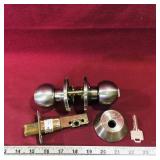 Home Security Door Knobs, Key & Lock Set