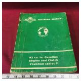 Vauxhall Series F Engine & Clutch Training Manual