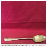 Vintage Large Primrose E.P. Brass Spoon