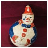 Vintage Roly-Poly Clown Toy (8' Tall)