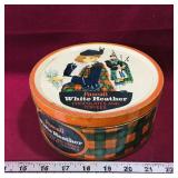 Vintage Pascall White Heather Chocolates Tin