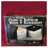 Fellowes Filing Boxes Set (Sealed)