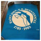 1985 Saint John NB Bicentennial Poster