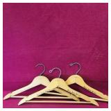 Lot Of 3 Hotel Essex / Avery Boston Coat Hangers