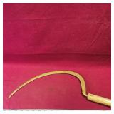 Vintage Painted Hand Scythe