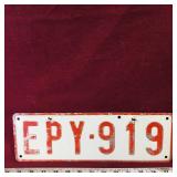 Belgium License Plate