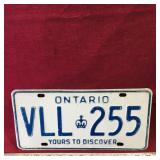 Ontario 'Yours To Discover' License Plate