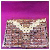 Vintage Ladies Leather Pouch Purse