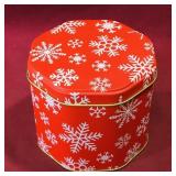Christmas Candies Tin Container (4' x 4')