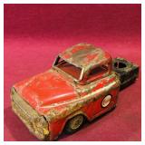 Vintage Esso Tin Toy Partial Truck