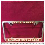 Detroit Lochmoor License Plate Frame