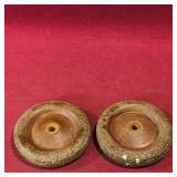 Lot Of 2 Vintage Toy Wheels (3')