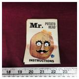 Vintage Mr. Potatohead Instructions Booklet