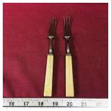 Pair Of Vintage Steed Fork Untensils