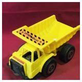 Vintage Plastic Toy Dump Truck