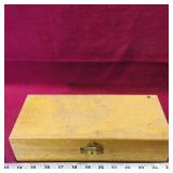 Vintage Wooden Box (3' x 11 1/4' x 5')