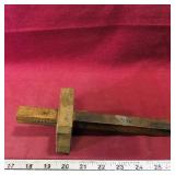 Antique Wooden Scribing Tool (Unmarked)