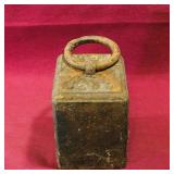 Antique Fireplace Sad Iron