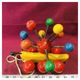 Vintage Kouvalias Pull Toy (Made In Greece)